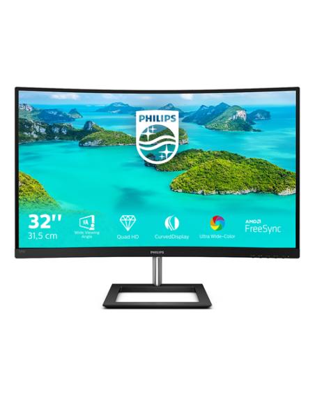 Philips E Line 325E1C/00 pantalla para PC 80 cm (31.5") 2560 x 1440 Pixeles Quad HD LCD Negro