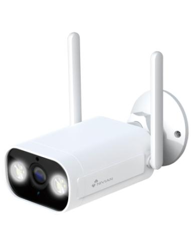 Nivian NVS-IPC-02-L cámara de vigilancia Cubo Cámara de seguridad IP Interior y exterior 2304 x 1296 Pixeles Pared