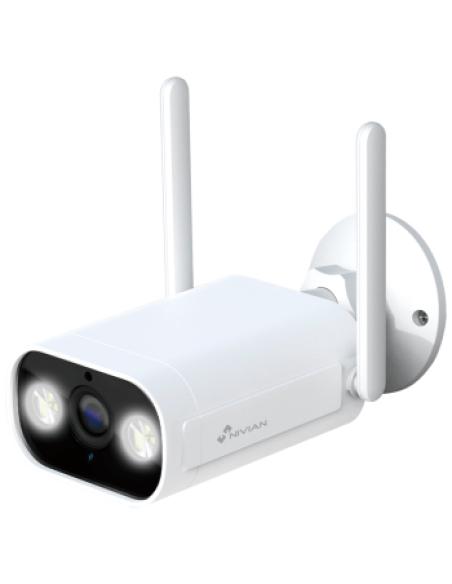 Nivian NVS-IPC-02-L cámara de vigilancia Cubo Cámara de seguridad IP Interior y exterior 2304 x 1296 Pixeles Pared