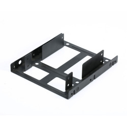 Ewent EW7006 EW7006, 8,89 cm (3.5"), Panel embellecedor frontal, Negro, 2.5", 7,9.5 mm, 115 mm