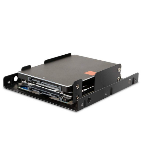 Ewent EW7006 EW7006, 8,89 cm (3.5"), Panel embellecedor frontal, Negro, 2.5", 7,9.5 mm, 115 mm