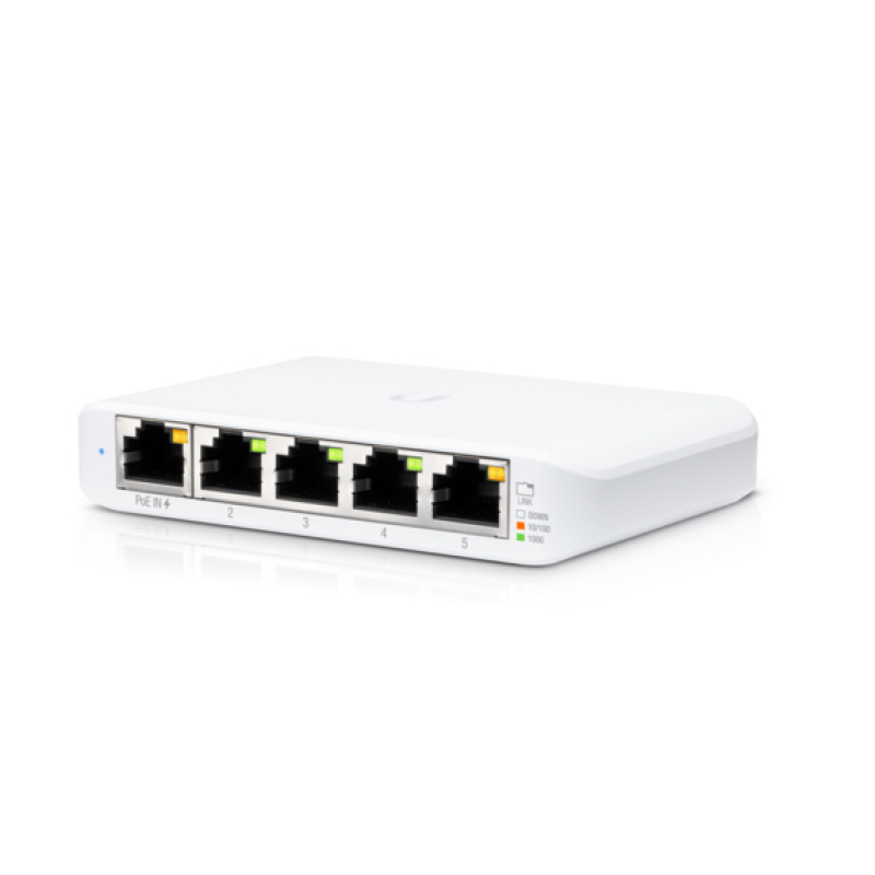 Ubiquiti USW-FLEX-MINI-3 UniFi Switch Flex Mini (3-pack), Gestionado, Gigabit Ethernet (10/100/1000), Energía sobre Ethernet