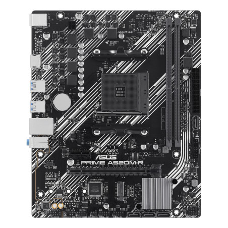 ASUS 90MB1H60-M0EAY0 PRIME A520M-R, AMD, Zócalo AM4, AMD Ryzen 3000 Series, AMD Ryzen 5000 Series, Zócalo AM4, DDR5-SDRAM, 64
