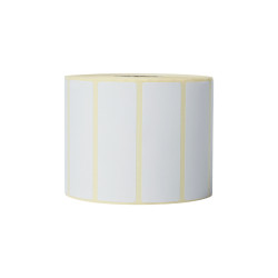 Brother BDE-1J026076-102 BDE-1J026076-102, Blanco, Etiqueta para impresora autoadhesiva, Etiqueta troquelada, Térmica directa,