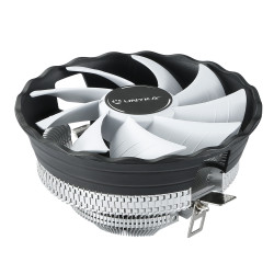 UNYKAch UK532022 UK532022, Refrigerador de aire, 12 cm, 800 RPM, 1600 RPM, Transparente, Negro, Gris