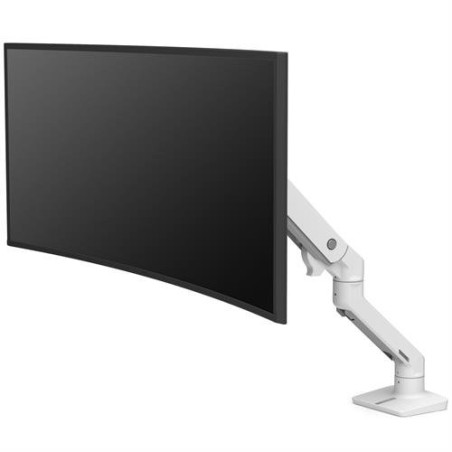 Ergotron 45-475-216 HX Series 45-475-216, Abrazadera, 19 kg, 124,5 cm (49"), 400 x 400 mm, Ajustes de altura, Blanco