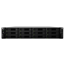 Synology RS3618XS RackStation RS3618xs, NAS, Bastidor (2U), Intel® Xeon® D, D-1521, 8 GB, DDR4