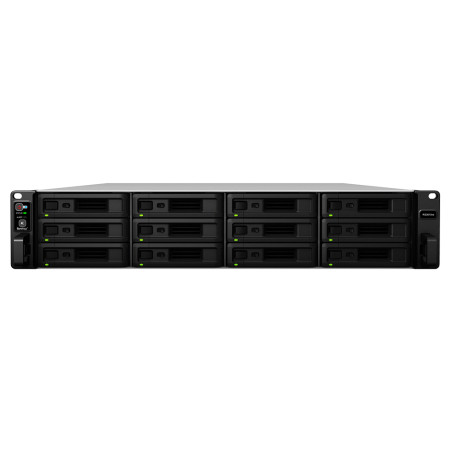 Synology RS3618XS RackStation RS3618xs, NAS, Bastidor (2U), Intel® Xeon® D, D-1521, 8 GB, DDR4