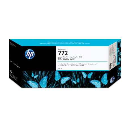 HP CN633A Cartucho de tinta DesignJet 772 negro fotográfico de 300 ml, Impresora HP Designjet Z5200 PostScript, Inyección de