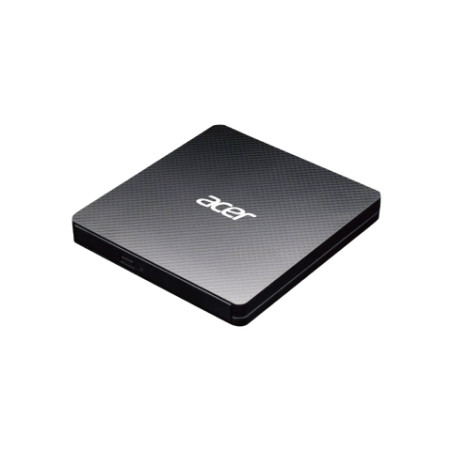 Acer GP.ODD11.001 Portable DVD Writer AXD001, Negro, Ranura, Portátil, DVD±RW, USB 3.2 Gen 1 (3.1 Gen 1), CD, CD-R, CD-ROM,