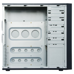 Chieftec CQ-01B-U3-OP CQ-01B-U3-OP, Midi Tower, PC, Negro, ATX, micro ATX, Hogar / Oficina, Superior 2