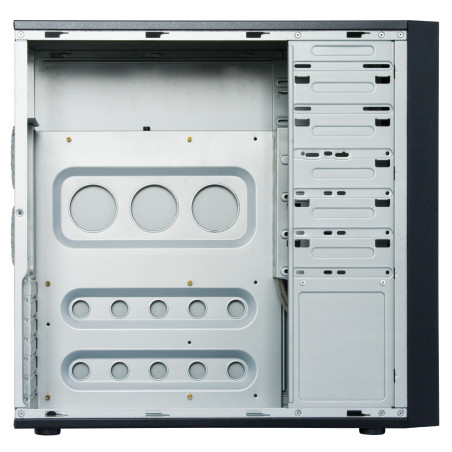 Chieftec CQ-01B-U3-OP CQ-01B-U3-OP, Midi Tower, PC, Negro, ATX, micro ATX, Hogar / Oficina, Superior