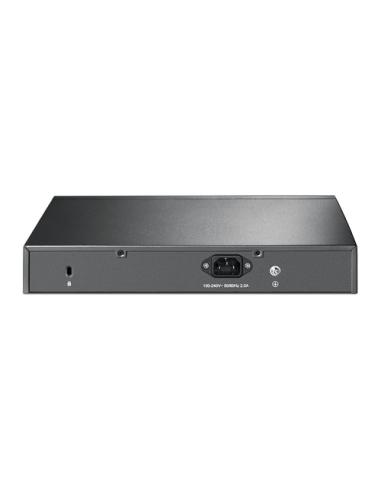 TP-Link TL-SG1016PE Gestionado L2 Gigabit Ethernet (10/100/1000) Energía sobre Ethernet (PoE) 1U Negro