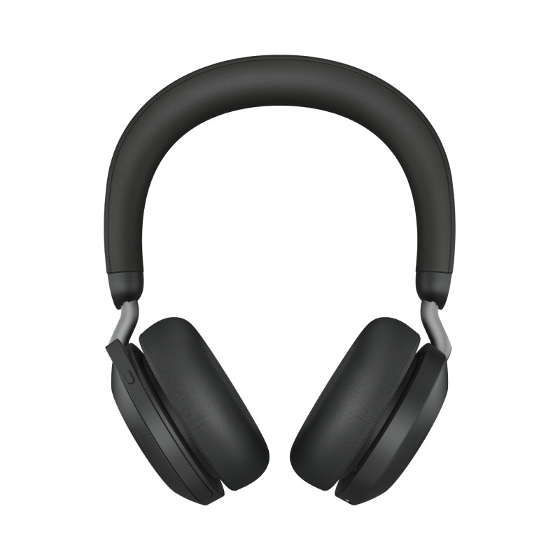 Jabra 27599-989-899 Evolve2 75, Inalámbrico y alámbrico, Oficina/Centro de llamadas, 20 - 20000 Hz, 197 g, Auriculares, Negro