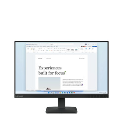 Lenovo 68C2KAC1EU L24-4e, 60,5 cm (23.8"), 1920 x 1080 Pixeles, Full HD, LCD, 6 ms, Negro