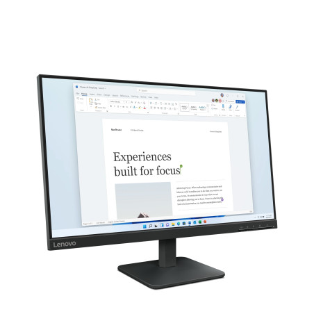 Lenovo 68C2KAC1EU L24-4e, 60,5 cm (23.8"), 1920 x 1080 Pixeles, Full HD, LCD, 6 ms, Negro