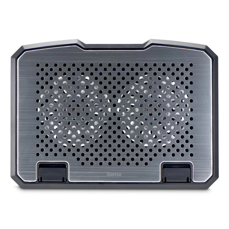 Hama 00126807 Aluminium, 39,6 cm (15.6"), 2 pieza(s), 25 dB, Negro, Aluminio, Azul