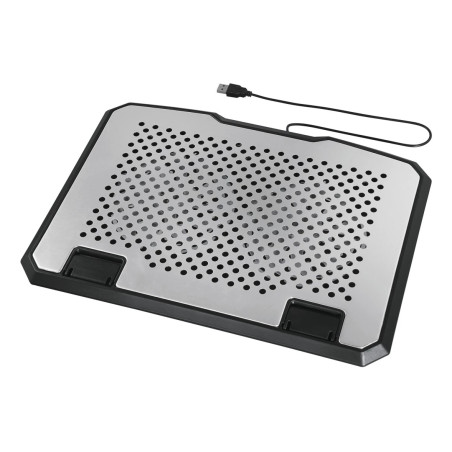 Hama 00126807 Aluminium, 39,6 cm (15.6"), 2 pieza(s), 25 dB, Negro, Aluminio, Azul