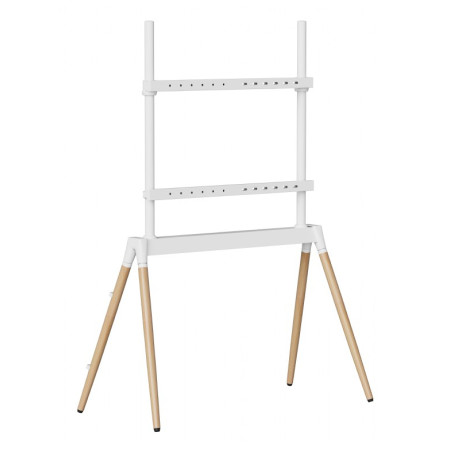 Gembird TVS-86F-01-W TVS-86F-01-W, 139,7 cm (55"), 2,18 m (86"), 100 x 100 mm, 600 x 400 mm, Haya, Plástico, SPCC, Acero,