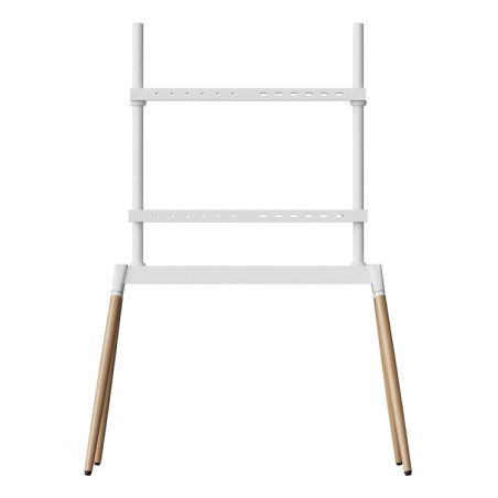 Gembird TVS-86F-01-W TVS-86F-01-W, 139,7 cm (55"), 2,18 m (86"), 100 x 100 mm, 600 x 400 mm, Haya, Plástico, SPCC, Acero,