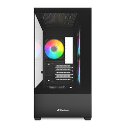 Sharkoon 4044951041794 MK6 RGB, Midi Tower, PC, Blanco, micro ATX, Mini-ITX, Juego, Multi 2