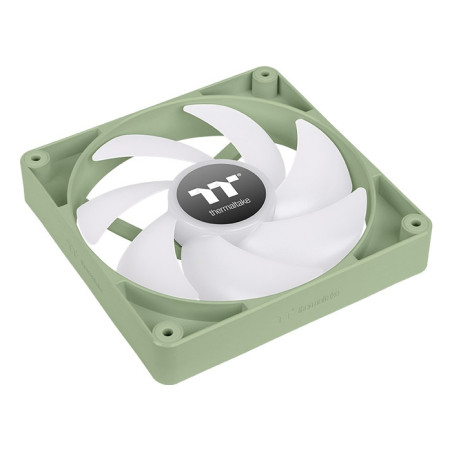 Thermaltake CL-F202-PL12MG-A Matcha Green CT120, Ventilador, 12 cm, 500 RPM, 2000 RPM, 57,05 m³/h, Verde, Blanco