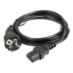 Lanberg CA-C13C-15CC-0018-BK CA-C13C-15CC-0018-BK, 1,8 m, C13 acoplador, CEE7/7 2