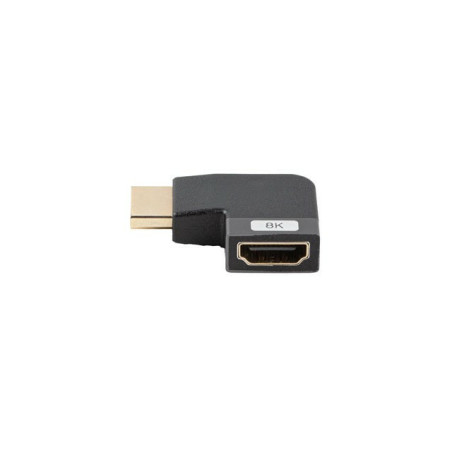 Lanberg AD-HDMI-09 AD-HDMI-09, HDMI tipo A (Estándar), HDMI tipo A (Estándar), Hembra, Macho, Derecho, Angular
