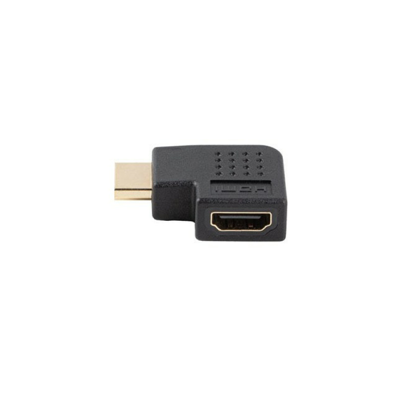 Lanberg AD-HDMI-05 AD-HDMI-05, HDMI tipo A (Estándar), HDMI tipo A (Estándar), Hembra, Macho, Derecho, Angular