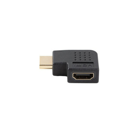 Lanberg AD-HDMI-05 AD-HDMI-05, HDMI tipo A (Estándar), HDMI tipo A (Estándar), Hembra, Macho, Derecho, Angular