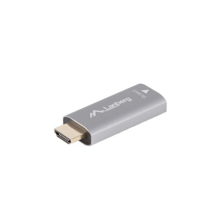 Lanberg AD-HD-DP-01 AD-HD-DP-01, HDMI tipo A (Estándar), DisplayPort, Macho, Hembra, Derecho, Derecho