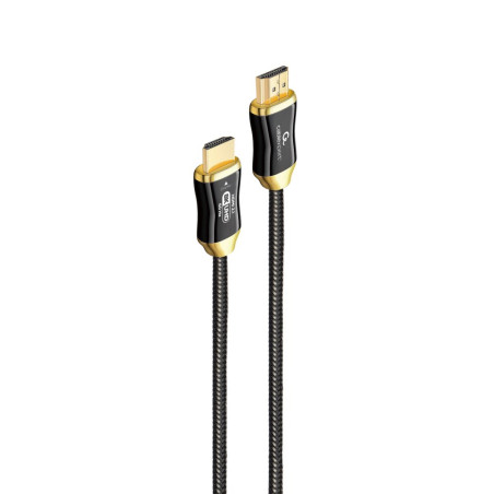 Gembird CCBP-HDMI8K-AOC-20M CCBP-HDMI8K-AOC-20M, 20 m, HDMI tipo A (Estándar), HDMI tipo A (Estándar), 48 Gbit/s, Negro