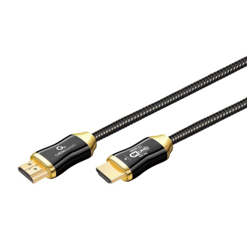 Gembird CCBP-HDMI8K-AOC-20M CCBP-HDMI8K-AOC-20M, 20 m, HDMI tipo A (Estándar), HDMI tipo A (Estándar), 48 Gbit/s, Negro