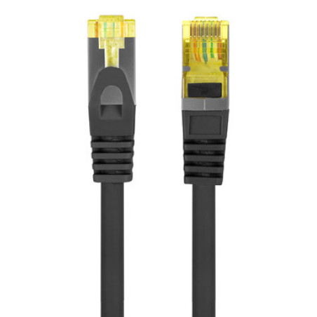 Lanberg PCF6A-10CU-0025-BK PCF6A-10CU, 0,25 m, Cat6a, S/FTP (S-STP), RJ-45, RJ-45, Negro