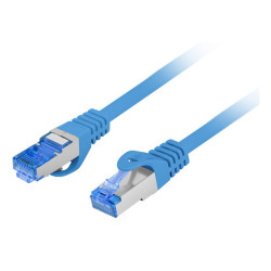 Lanberg PCF6A-10CC-0200-B PCF6A-10CC, 2 m, Cat6a, S/FTP (S-STP), RJ-45, RJ-45, Azul