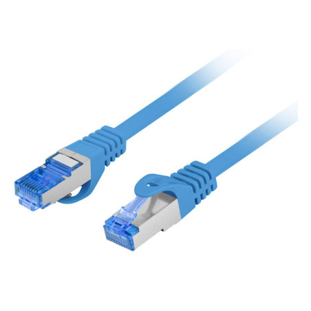 Lanberg PCF6A-10CC-0200-B PCF6A-10CC, 2 m, Cat6a, S/FTP (S-STP), RJ-45, RJ-45, Azul