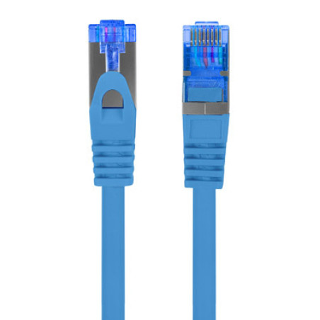 Lanberg PCF6A-10CC-0200-B PCF6A-10CC, 2 m, Cat6a, S/FTP (S-STP), RJ-45, RJ-45, Azul