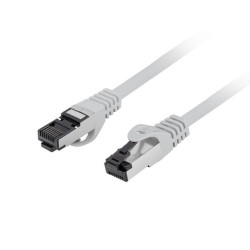 Lanberg PCF8-10CU-0100-S PCF8-10CU-0100-S, 1 m, Cat8.1, S/FTP (S-STP), RJ-45, RJ-45, Gris