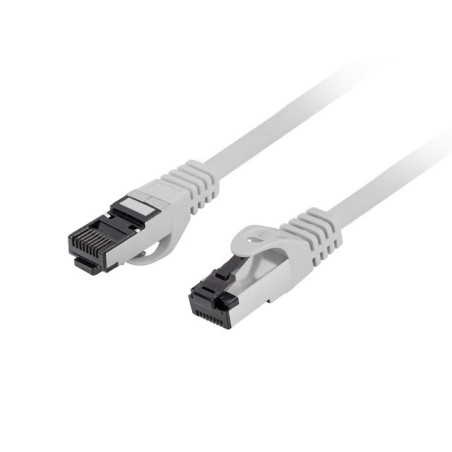 Lanberg PCF8-10CU-0100-S PCF8-10CU-0100-S, 1 m, Cat8.1, S/FTP (S-STP), RJ-45, RJ-45, Gris