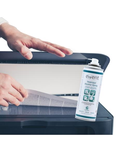 Ewent EW5613 kit de limpieza para computadora Impresora Espray para limpieza de equipos 200 ml