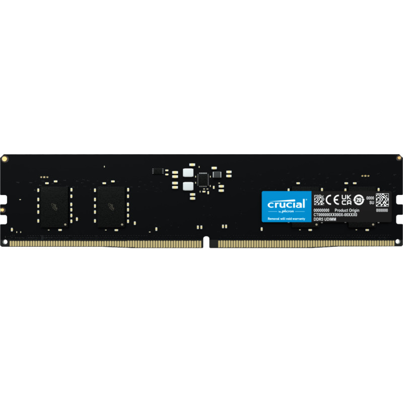Crucial CT8G56C46U5 CT8G56C46U5, 8 GB, 1 x 8 GB, DDR5, 5600 MHz, 288-pin DIMM