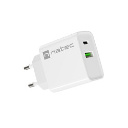 NATEC NUC-2061 RIBERA, Interior, Corriente alterna, 12 V, Blanco