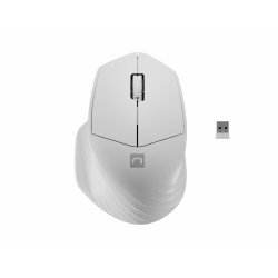 NATEC NMY-1972 Siskin 2, mano derecha, Óptico, Bluetooth, 1600 DPI, Blanco