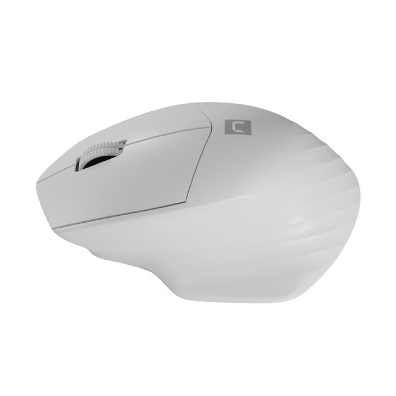 NATEC NMY-1972 Siskin 2, mano derecha, Óptico, Bluetooth, 1600 DPI, Blanco