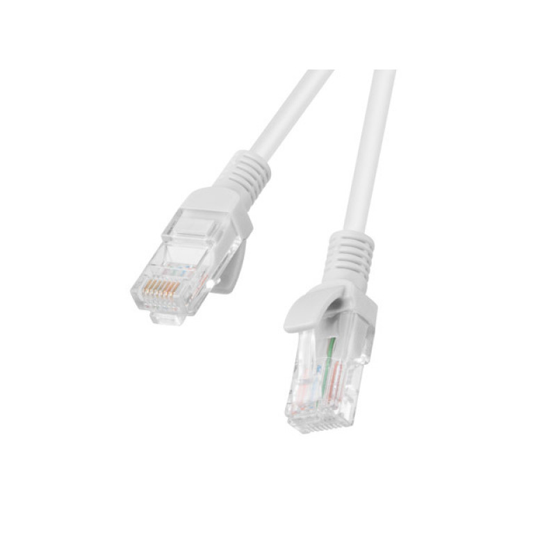 Lanberg PCU5-10CC-3000-S PCU5-10CC-3000-S, 30 m, Cat5e, U/UTP (UTP), RJ-45, RJ-45, Blanco