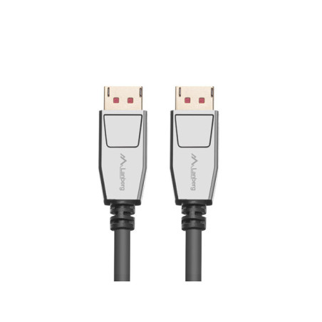 Lanberg CA-DPDP-20CU-0018-BK CA-DPDP-20CU-0018-BK, 1,8 m, DisplayPort, DisplayPort, Macho, Macho, 7680 x 4320 Pixeles