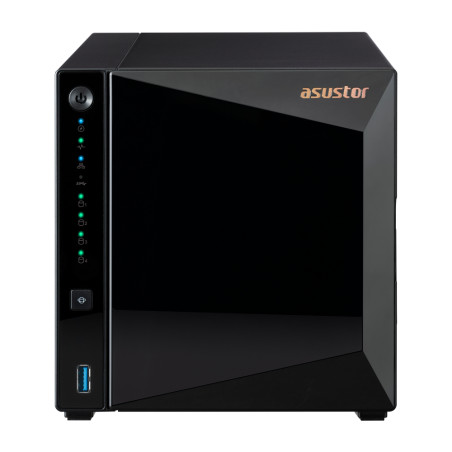 Asustor 90IX01L0-BW3S00 AS3304T, NAS, Torre, Realtek, RTD1296, 2 GB, DDR4