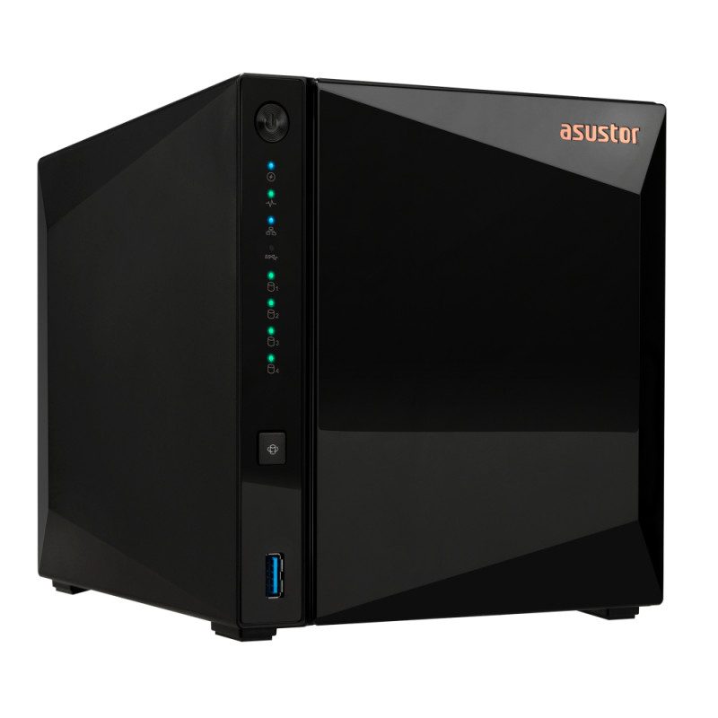 Asustor 90IX01L0-BW3S00 AS3304T, NAS, Torre, Realtek, RTD1296, 2 GB, DDR4