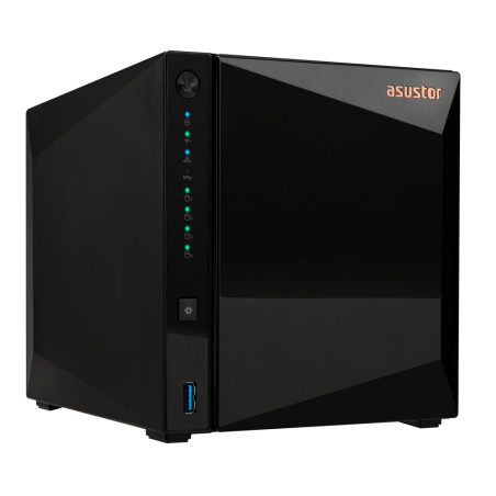 Asustor 90IX01L0-BW3S00 AS3304T, NAS, Torre, Realtek, RTD1296, 2 GB, DDR4