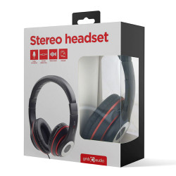 Gembird MHS-LAX-B Los Angeles, Alámbrico, Llamadas/Música, 20 - 20000 Hz, Auriculares, Negro 2
